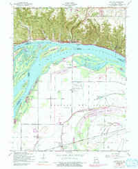 Grafton 1954 topographic map thumbnail