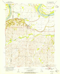 Grand Pass 1953 topographic map thumbnail