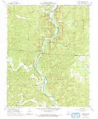 Grandin SW 1968 topographic map thumbnail