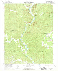 Grandin SW 1968 topographic map thumbnail
