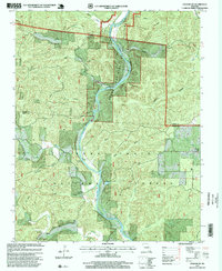 Grandin SW 1997 topographic map thumbnail