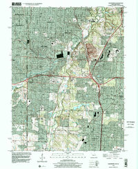Grandview 1996 topographic map thumbnail
