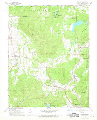 Graniteville 1968 topographic map thumbnail