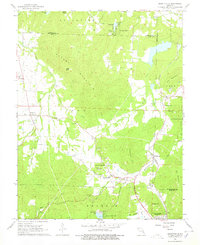 Graniteville 1968 topographic map thumbnail