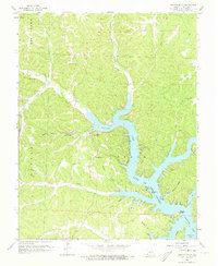 Gravois Mills 1959 topographic map thumbnail