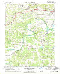 Gray Summit 1969 topographic map thumbnail