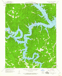 Green Bay Terrace 1959 topographic map thumbnail