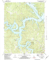 Green Bay Terrace 1983 topographic map thumbnail