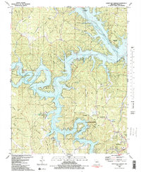 Green Bay Terrace 1983 topographic map thumbnail