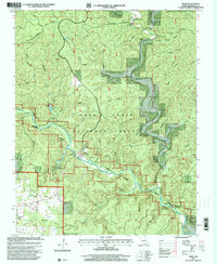 Greer 1997 topographic map thumbnail