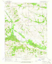 Hagers Grove 1964 topographic map thumbnail