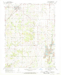 Hallsville 1969 topographic map thumbnail