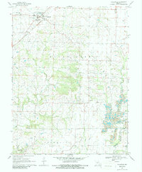 Hallsville 1969 topographic map thumbnail