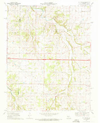 Halltown NE 1969 topographic map thumbnail