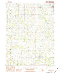 Hamilton West 1984 topographic map thumbnail