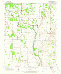 Hanleyville 1963 topographic map thumbnail