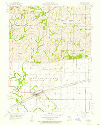 Hardin 1957 topographic map thumbnail