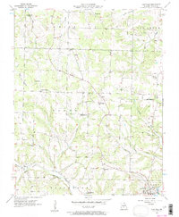 Hartville 1956 topographic map thumbnail