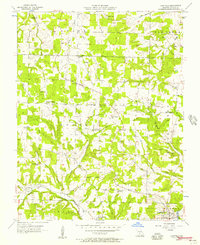 Hartville 1956 topographic map thumbnail