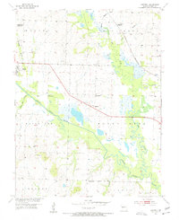 Hartwell 1953 topographic map thumbnail