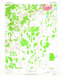 Harviell 1964 topographic map thumbnail