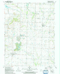 Harwood 1991 topographic map thumbnail