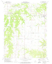 Hawk Point 1973 topographic map thumbnail