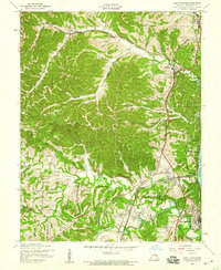 Herculaneum 1954 topographic map thumbnail