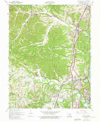 Herculaneum 1954 topographic map thumbnail