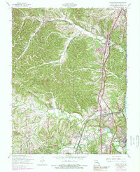 Herculaneum 1954 topographic map thumbnail