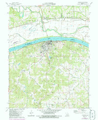 Hermann 1974 topographic map thumbnail