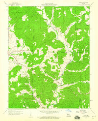 Higdon 1959 topographic map thumbnail