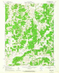 High Gate 1962 topographic map preview