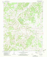 High Prairie 1982 topographic map thumbnail