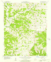 Highlandville 1955 topographic map thumbnail