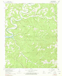 Hilda 1967 topographic map thumbnail
