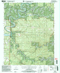 Hilda 2004 topographic map thumbnail