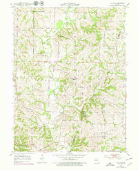 Hilldale 1952 topographic map thumbnail