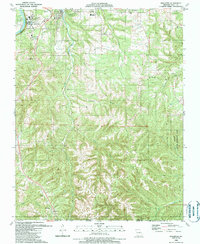 Hollister 1989 topographic map thumbnail