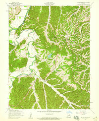 House Springs 1954 topographic map thumbnail