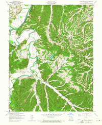 House Springs 1954 topographic map thumbnail