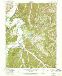 House Springs 1954 topographic map thumbnail