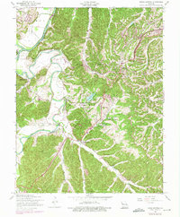 House Springs 1954 topographic map thumbnail