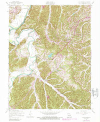 House Springs 1954 topographic map thumbnail