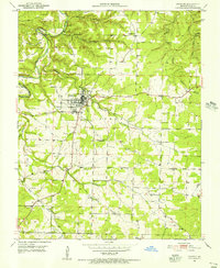 Houston 1951 topographic map thumbnail