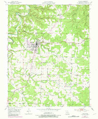 Houston 1951 topographic map thumbnail