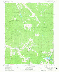 Howes Mill Spring 1981 topographic map thumbnail