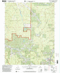 Howes Mill Spring 1999 topographic map preview