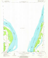 Hubbard Lake 1951 topographic map thumbnail