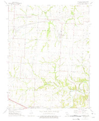 Hughesville 1973 topographic map thumbnail